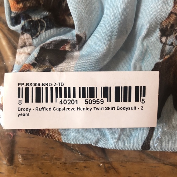 Posh Peanut Brody twirl bodysuit - Picture 3 of 4